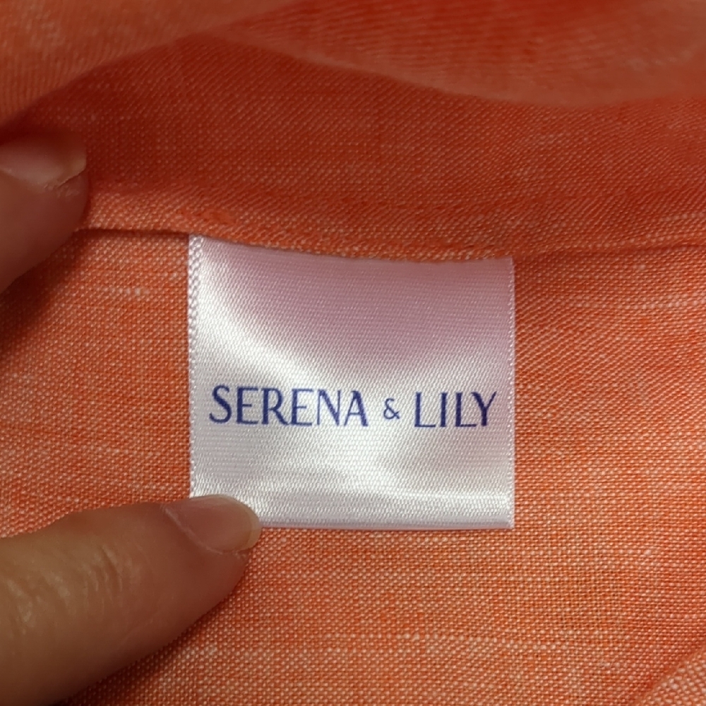 Serena & Lily Linen "Margot" Long Sleeve Dress - Picture 10 of 11